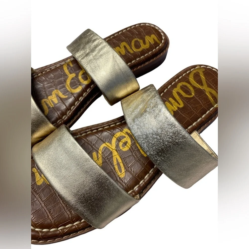 Sam Edelman Haydee Slide Sandal Size 9 Signs Of Wear On Strap - Picture 3 of 9